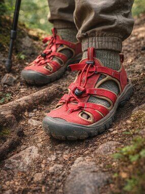Keen Anti Odor Footbed Stappy Adjustable Tongos Waterproof Hiking  Sandal Size 6